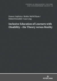 Titelbild: Inclusive Education of Learners with Disability – The Theory versus Reality 1st edition 9783631834183