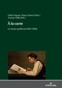 Cover image: A la carte. 1st edition 9783631838778