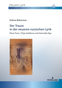 Cover image: Der Traum in der neueren russischen Lyrik 1st edition 9783631839812
