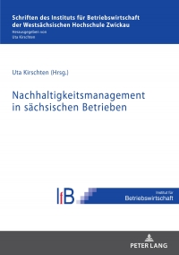 Cover image: Nachhaltigkeitsmanagement in saechsischen Betrieben 1st edition 9783631837900