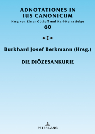 Cover image: Die Dioezesankurie 1st edition 9783631842232