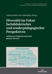 Cover image: Diversitaet im Fokus fachdidaktischer und sonderpaedagogischer Perspektiven 1st edition 9783631814482