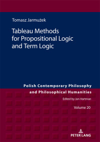 Titelbild: Tableau Methods for Propositional Logic and Term Logic 1st edition 9783631833728