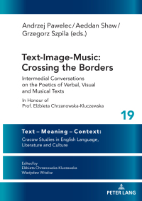 Cover image: Text-Image-Music: Crossing the Borders 1st edition 9783631839119