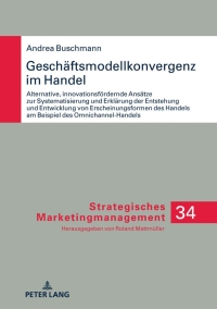 Cover image: Geschaeftsmodellkonvergenz im Handel 1st edition 9783631837146