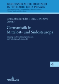 صورة الغلاف: Germanistik in Mittelost- und Suedosteuropa 1st edition 9783631829967