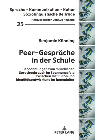 Imagen de portada: Peer-Gespraeche in der Schule 1st edition 9783631845202