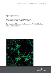 Cover image: Melancholy of Power 1st edition 9783631846957