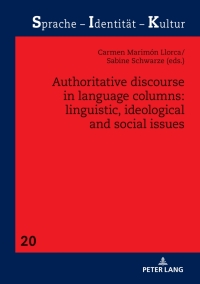 Cover image: Authoritative Discourse in Language Columns: Linguistic, Ideological and Social issues 1st edition 9783631843697