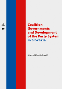 Imagen de portada: Coalition Governments and Development of the Party System in Slovakia 1st edition 9783631831427