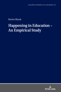 Imagen de portada: Happening in Education – An Empirical Study 1st edition 9783631722466