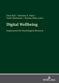 Cover image: Digital Wellbeing 1st edition 9783631852781