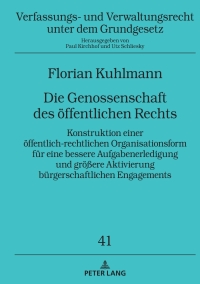 Titelbild: Die Genossenschaft des oeffentlichen Rechts 1st edition 9783631849071