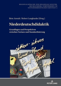 Imagen de portada: Niederdeutschdidaktik 1st edition 9783631856451