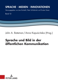 Cover image: Sprache und Bild in der oeffentlichen Kommunikation 1st edition 9783631849804
