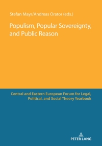 Cover image: Populism, Popular Sovereignty, and Public Reason 1st edition 9783631840832