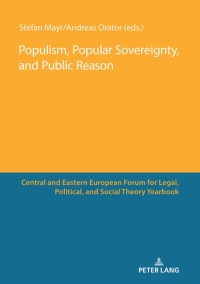 Omslagafbeelding: Populism, Popular Sovereignty, and Public Reason 1st edition 9783631840832