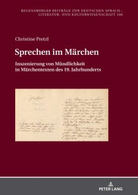 صورة الغلاف: Sprechen im Maerchen 1st edition 9783631851173