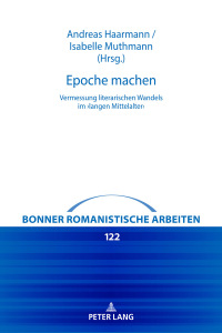 Imagen de portada: Epoche machen 1st edition 9783631844830