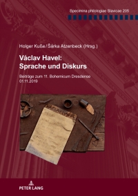 Cover image: Václav Havel: Sprache und Diskurs 1st edition 9783631860359