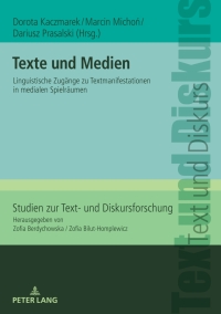 Omslagafbeelding: Texte und Medien 1st edition 9783631837375