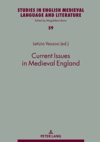 Imagen de portada: Current Issues in Medieval England 1st edition 9783631862742