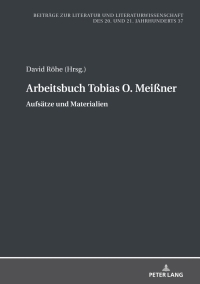صورة الغلاف: Arbeitsbuch Tobias O. Meißner 1st edition 9783631846827