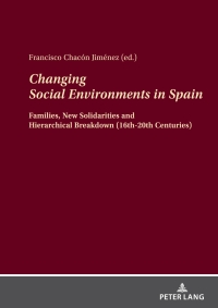 Titelbild: Changing Social Environments in Spain 1st edition 9783631865781