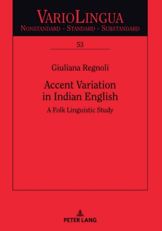 Cover image: Accent Variation in Indian English 1st edition 9783631857427