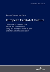 Immagine di copertina: European Capital of Culture 1st edition 9783631864258