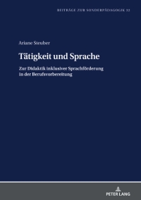 Cover image: Taetigkeit und Sprache 1st edition 9783631865323
