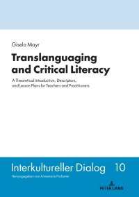 Cover image: Translanguaging and Critical Literacy 1st edition 9783631866979