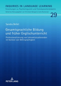 Cover image: Gesamtsprachliche Bildung und frueher Englischunterricht 1st edition 9783631867556