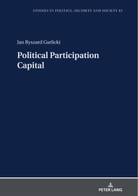 Imagen de portada: Political Participation Capital 1st edition 9783631866825