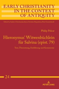 صورة الغلاف: Hieronymus' Witwenbuechlein fuer Salvina (epist. 79) 1st edition 9783631860489