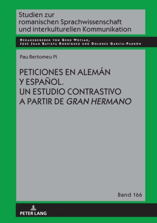 Cover image: Peticiones en alemán y español 1st edition 9783631862636