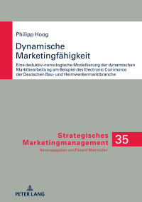 Imagen de portada: Dynamische Marketingfaehigkeit 1st edition 9783631851517