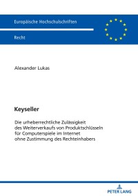 Imagen de portada: Keyseller 1st edition 9783631869611