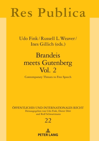 Immagine di copertina: Brandeis meets Gutenberg Vol. 2 1st edition 9783631870945