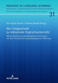 Imagen de portada: Von integrativem zu inklusivem Englischunterricht 1st edition 9783631862032