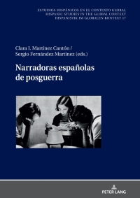 Cover image: Narradoras españolas de posguerra 1st edition 9783631869406