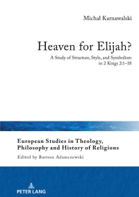 Imagen de portada: Heaven for Elijah? 1st edition 9783631871348