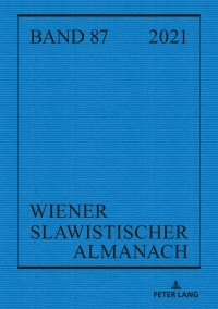 Imagen de portada: Wiener Slawistischer Almanach Band 87/2021 1st edition 9783631874684