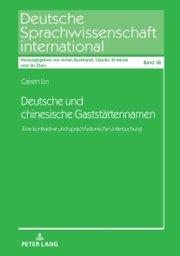 Cover image: Deutsche und chinesische Gaststaettennamen 1st edition 9783631871775