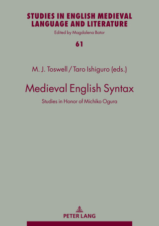 表紙画像: Medieval English Syntax 1st edition 9783631868959