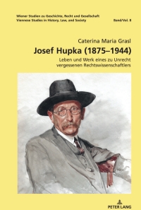 Cover image: Josef Hupka (1875–1944) 1st edition 9783631856390