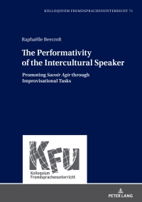 Cover image: The Performativity of the Intercultural Speaker 1st edition 9783631851111