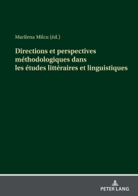 Omslagafbeelding: Directions et perspectives méthodologiques dans les études littéraires et linguistiques 1st edition 9783631879511