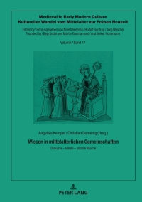 Titelbild: Wissen in mittelalterlichen Gemeinschaften 1st edition 9783631828427