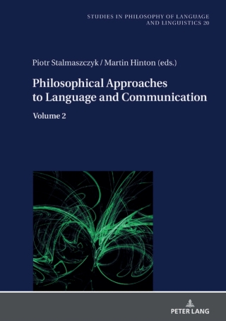Imagen de portada: Philosophical Approaches to Language and Communication 1st edition 9783631878392